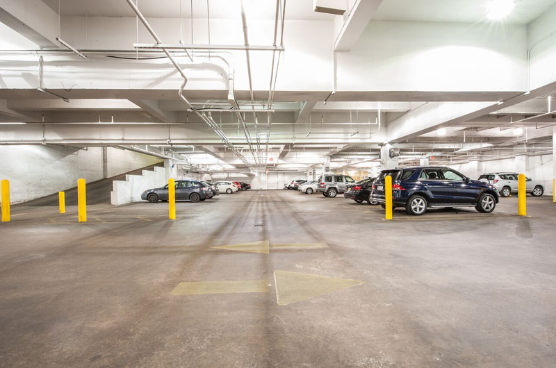 Temple Square Apartment - Amenities: Onsite Assigned Parking Garage