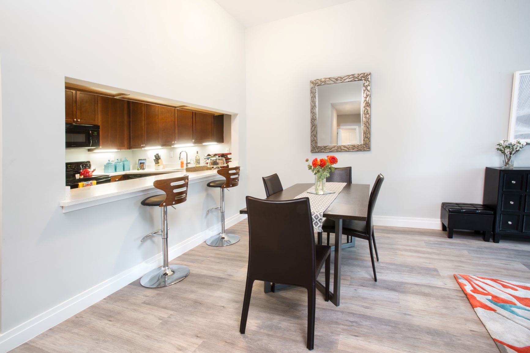 Temple Square Apartments - Interior: Dining Room