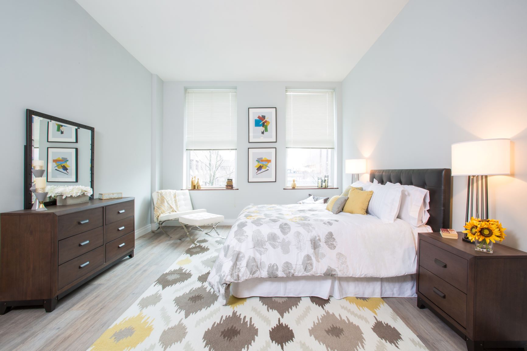 Temple Square Apartments - Interior: Bedroom